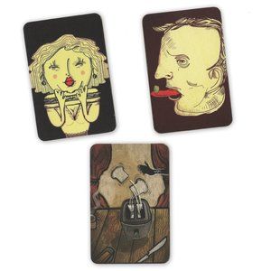 ART cards (3) by artist Javier Martinez